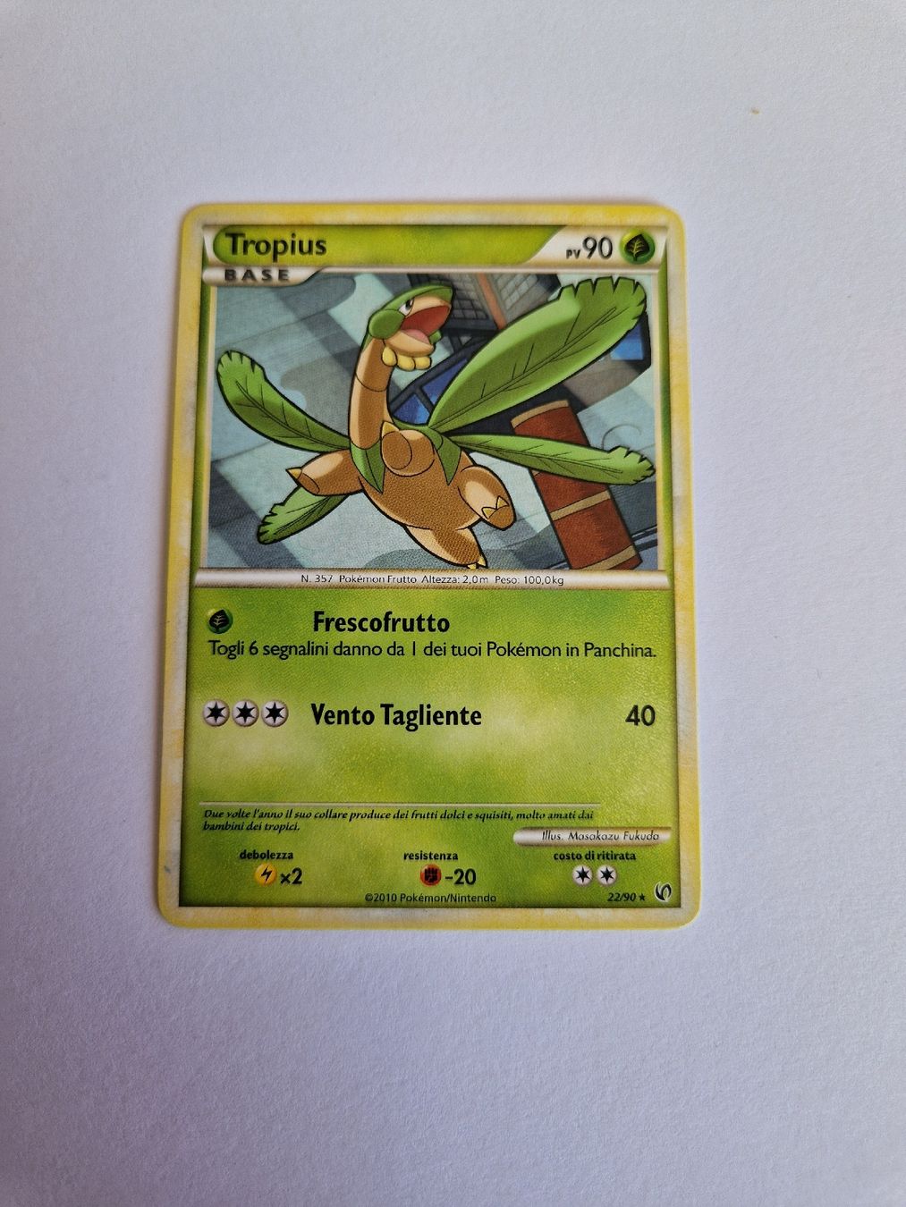 Pokémon Sammelbilder & Trading cards: Tropius - Undaunted (2010) - IT – Gebraucht aus Romont FR von raj_sjv9