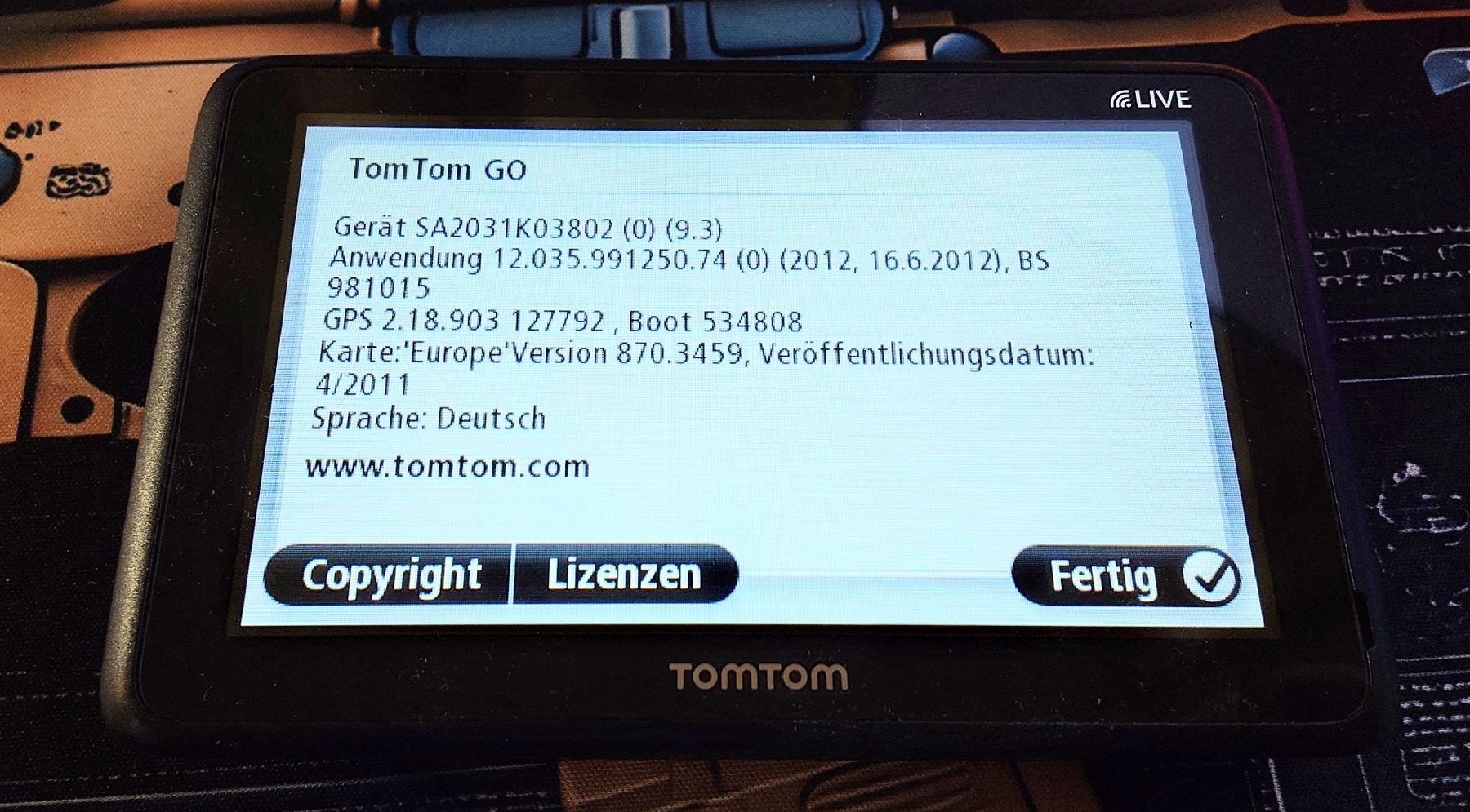 Tomtom Navigatori: Premium Navi - TomTom GO Live 1005 - Top Zustand! – Usato da Ennetmoos venduto da Faders 6