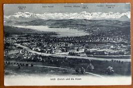 Zürich - Panorama. 1910