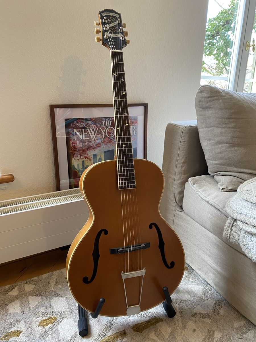 Epiphone Strumenti musicali: Epiphone Zenith Classic Masterbilt Century, (F- Loch) – Usato da Zürich venduto da tom_t98t
