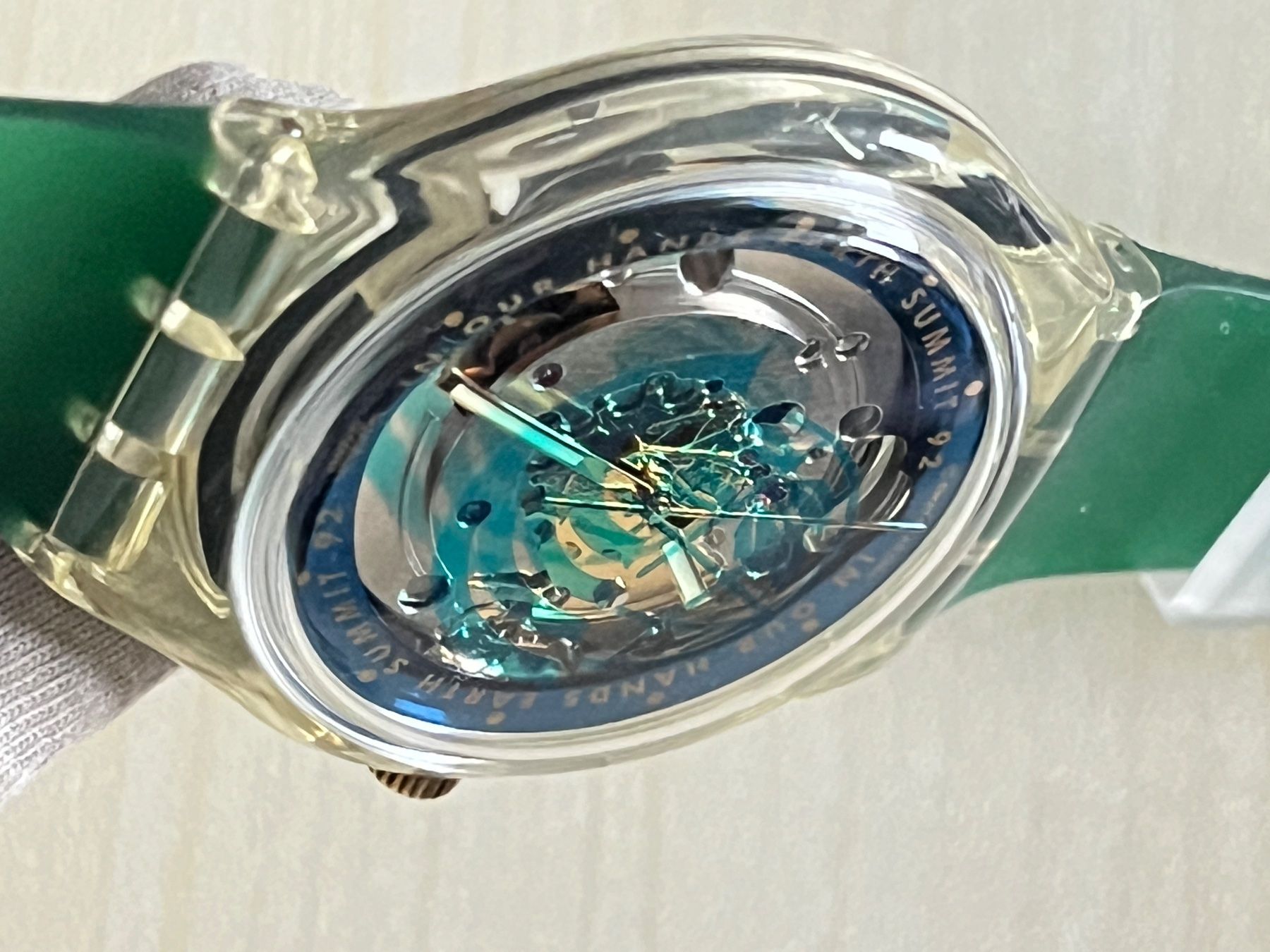 Swatch Uhren: Swatch Automatic Earth Summit 92 Selten, Top Zustand! – Gebraucht aus Grenchen von chththl 9