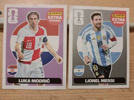 Extra sticker [ Lionel Messi - Luka Modric ]