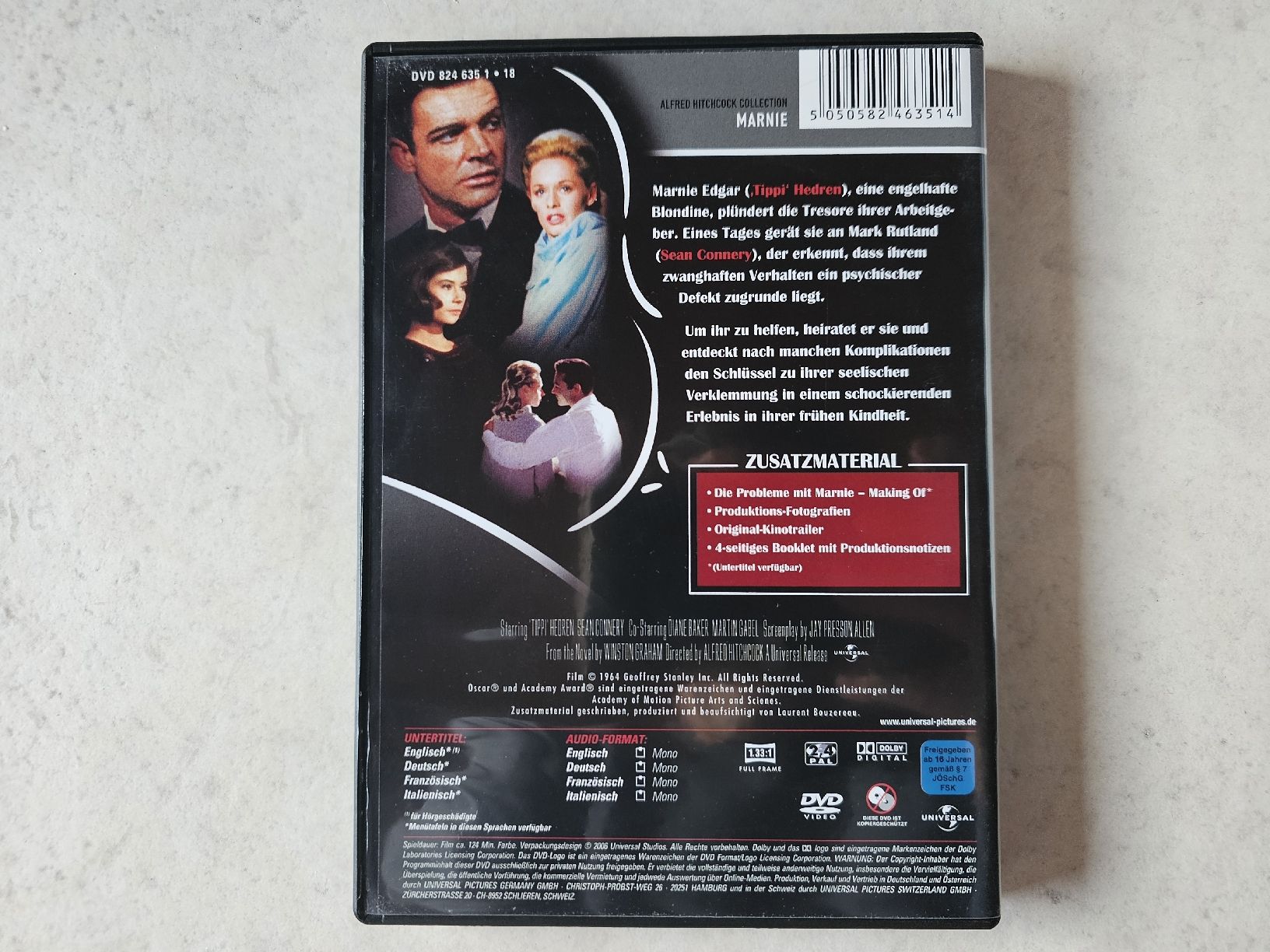 Tutti i DVDs: Marnie   (Hitchcock Collection) – Usato da Schneisingen venduto da backstore24 1