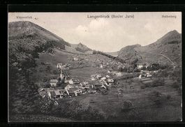 Langenbruck /Basler Jura, Ortsansicht mi
