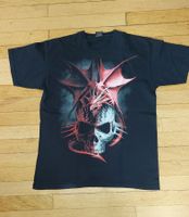 T-Shirt mit Drachenaufdruck, Gr. M