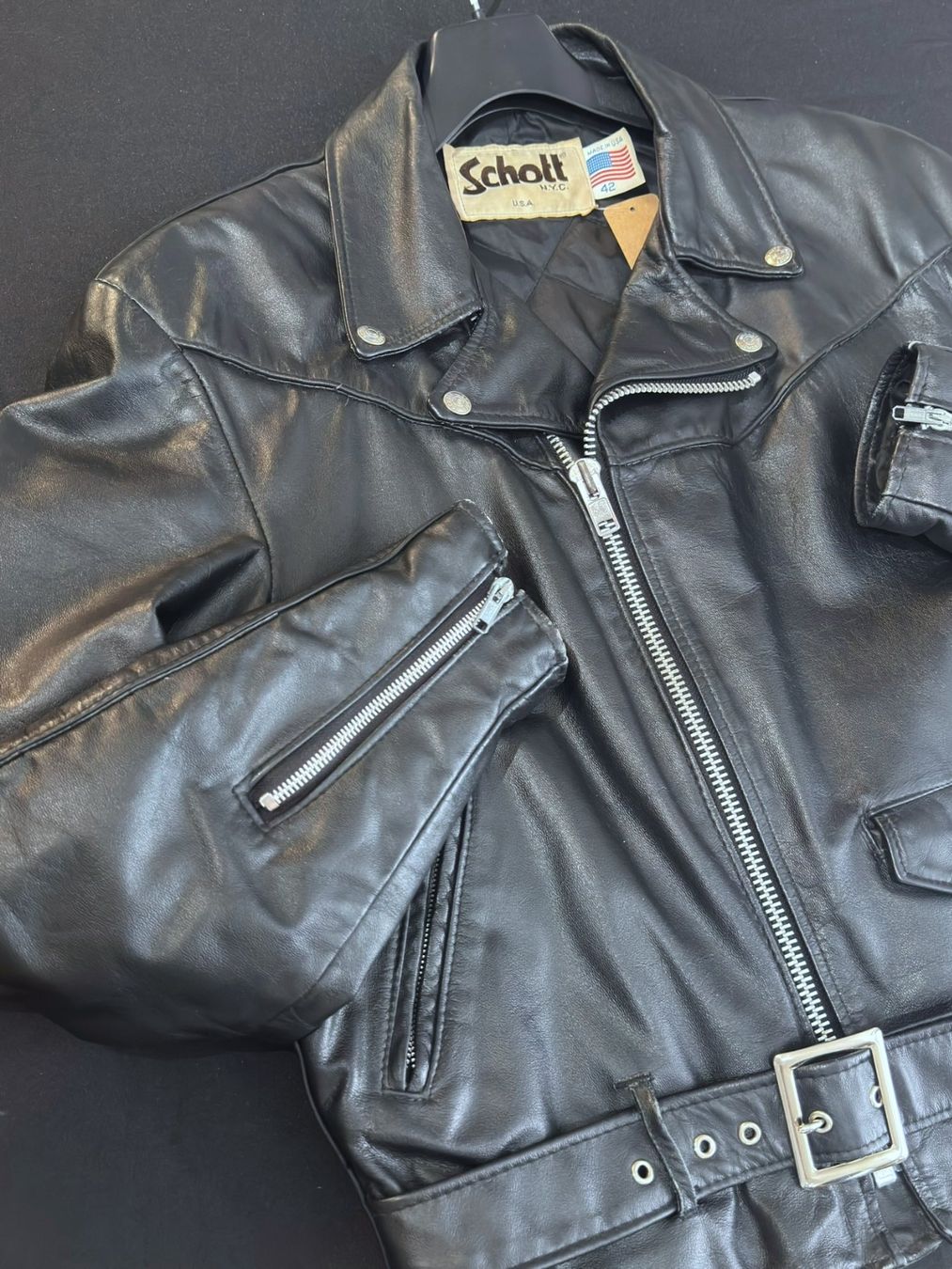 Schott Giacche: VINTAGE 80s SCHOTT N.Y.C 516 PERFECTO JACKET SZ: 42 – Usato da Cortaillod venduto da Stay_Alive_vintage 4