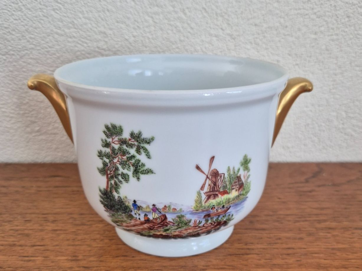 Blumentöpfe: Cache-pot porcelaine limoges Bernardaud – Gebraucht aus Fully von tameab 1