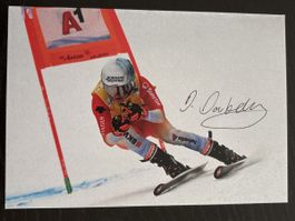 Signiertes Karte Dalphine Darbellay Skistar Autogramm