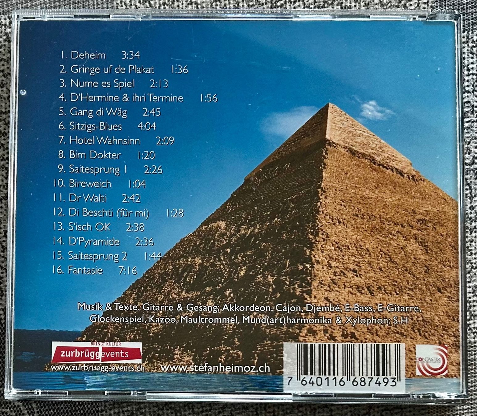 CDs: Stefan Heimoz "D›Pyramide" – D'occasion à Spiez par martin-7973 1