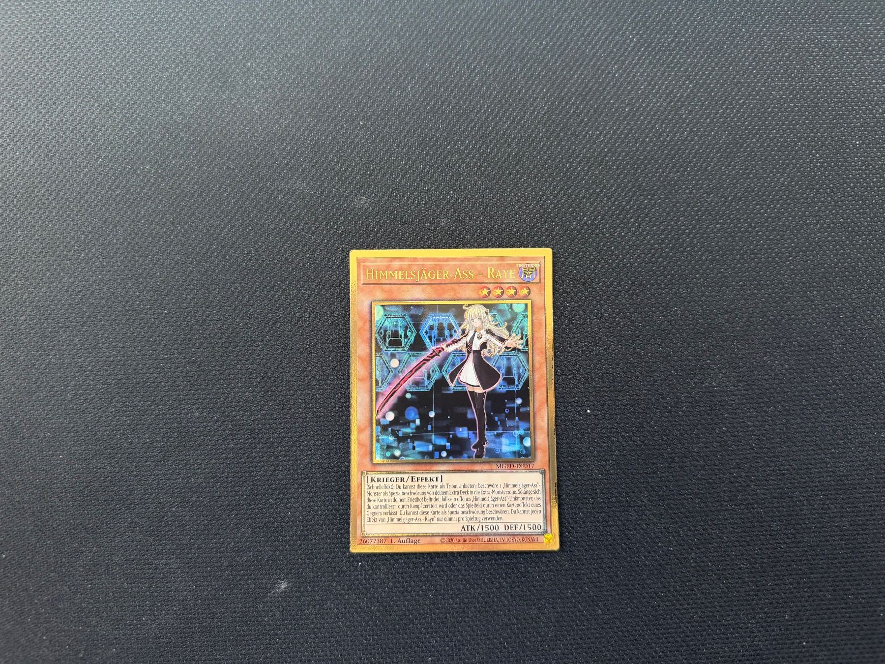 Yugioh Carte collezionabili: Himmelsjäger-Ass-Raye - MGED-DE017 – Usato da Zürich venduto da mountainwizard00