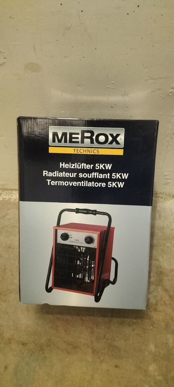 Radiatori: 5kw Heizlüfter – Nuovo e nell'imballaggio originale da Kreuzlingen venduto da Bmw06