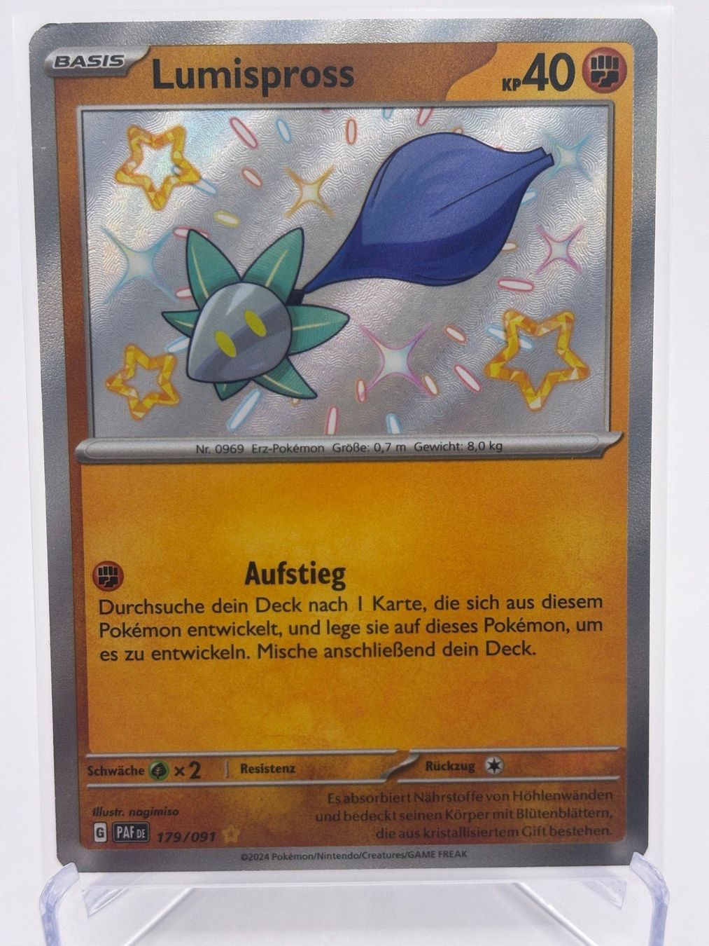 Pokémon Carte collezionabili: Paldeas Schicksale - Lumispross  (PAF 179) - DE – Nuovo (secondo la descrizione) da Allschwil venduto da Bullach