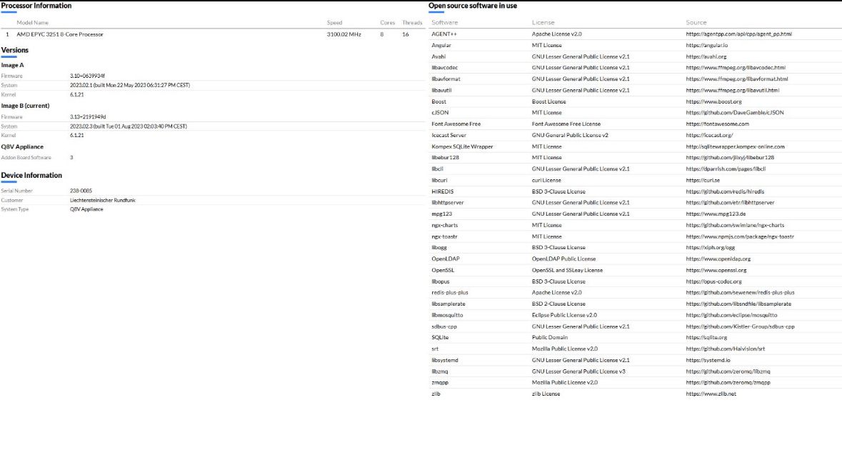 Amplificatori: Qbit Q8V CODEC Audio IP/Web Encoder no Optimod – Usato da Trübbach venduto da SnapBuy 4