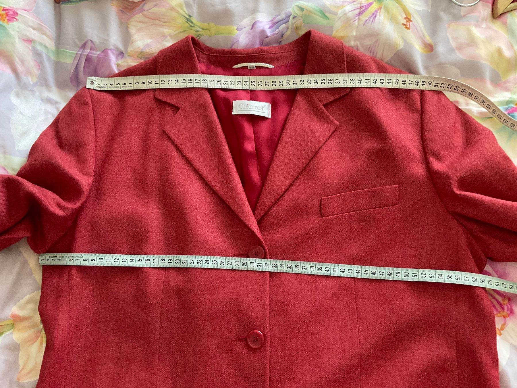 Giacche: CLEMENT Seide Wolle Blazer Gr 46/48 NEU – Nuovo (secondo la descrizione) da Urdorf venduto da alda02 4