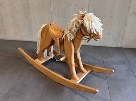 Schaukelpferd - handmade - Atelier Helga Kreft
