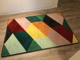 1, 2 oder 3 Teppiche 133x195 cm farbig/bunt