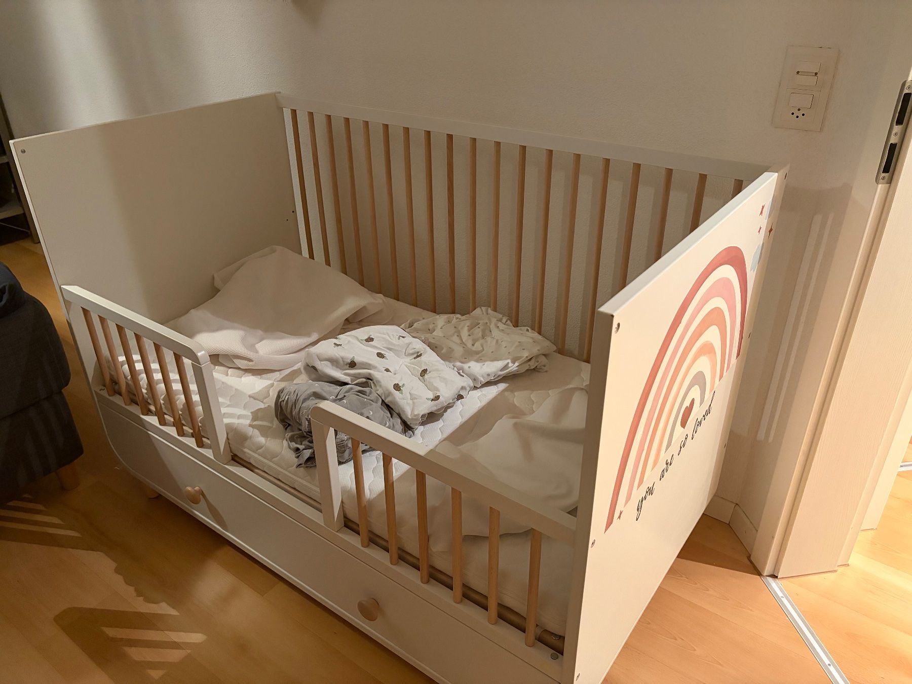 Ikea Letti: Ikea Myllra Kinderbett Babybett – Usato da Zürich venduto da hbob.ethz 2