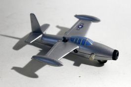 Vintage Flugzeug SCHUCO Micro Jet 1030 - Thunderjet