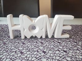 Keramik Deko " Home"