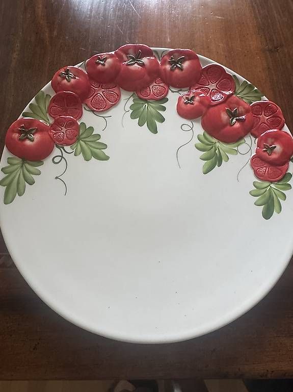 Piatti: Neuwertig. Wunderschönes Tomaten Teller – Usato da Bern venduto da Ninitto 1