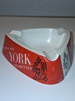 York Cigarettes Vintage Werbeaschenbecher Melanin