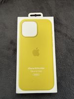 Apple iPhone 16 Pro Max Silikon Case gelb neuwertig