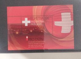Bogen Pro Patria 1909 - 2009 Postfrisch