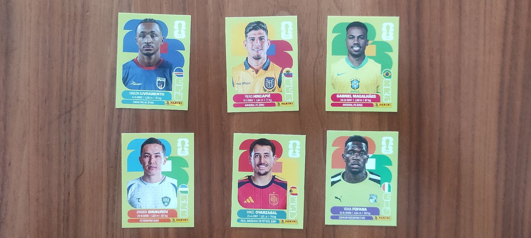 Panini Carte collezionabili: 6 Panini Sticker  – Usato da Matzendorf venduto da fab_6mpb