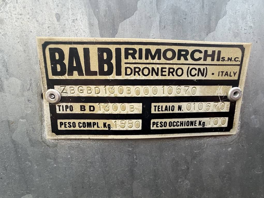 Rimorchi: 2020 Remorque polyvalente Balbi – Usato da Troistorrents venduto da chh_2dfl 1