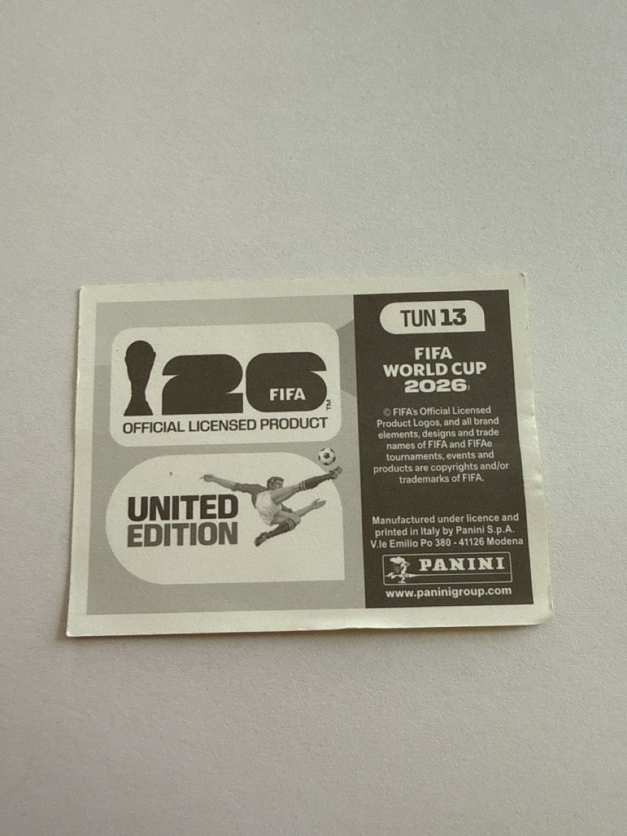 Panini Sammelbilder & Trading cards: TUN13 Panini FIFA World Cup 2026 – Neu (gemäss Beschreibung) aus Muotathal von sin_pdj6 1