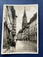 Alte Ansichtskarte von Bern, Kesslergasse mit Münster. 1939