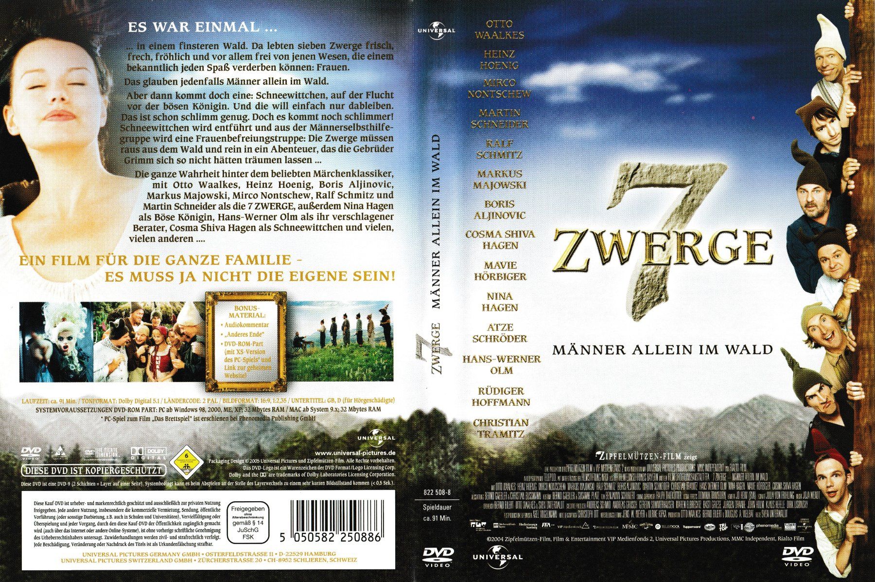 Tutti i DVDs: DVD - Die 7 Zwerge – Usato da Langnau am Albis venduto da MediaRescuerKeLoX