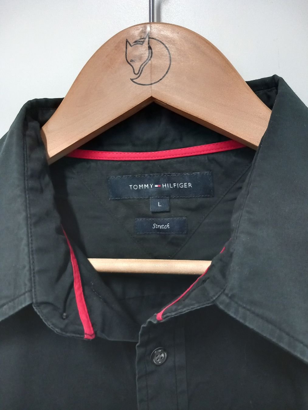 Tommy Hilfiger Camicie: Tommy Hilfiger Stretch Hemd Gr.L – Usato da Gwatt (Thun) venduto da umwelt-brocki 1