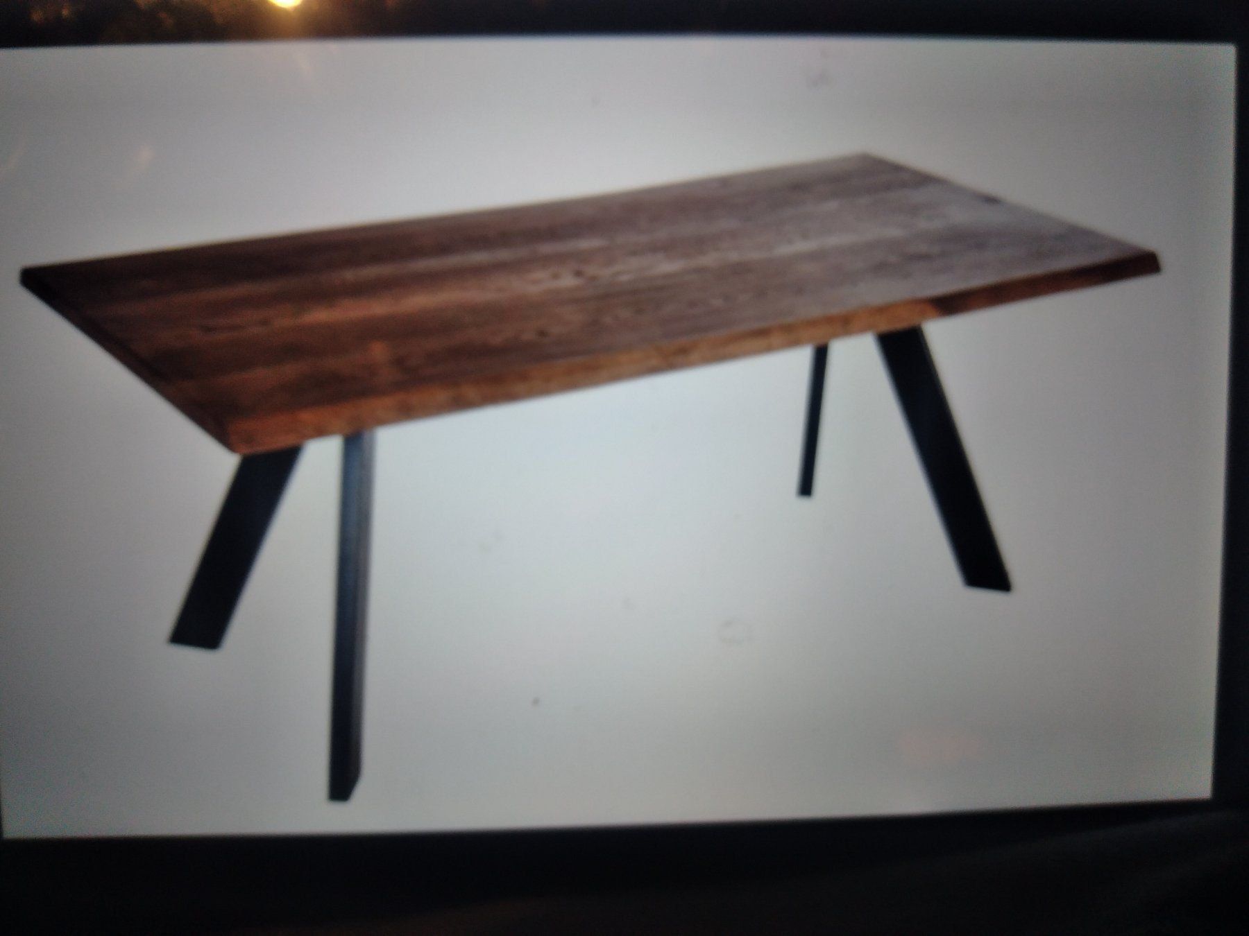 Tables: Superbe table chêne massif – D'occasion à Les Prés-d'Orvin par nalyne 3