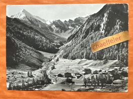 1958 Samnaun, Unterengadin mit Muttler. Graubünden.
