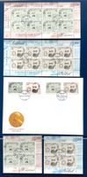 1997 - Schweden - Schweiz / FDC - Kleinbogen Serie +4er ET