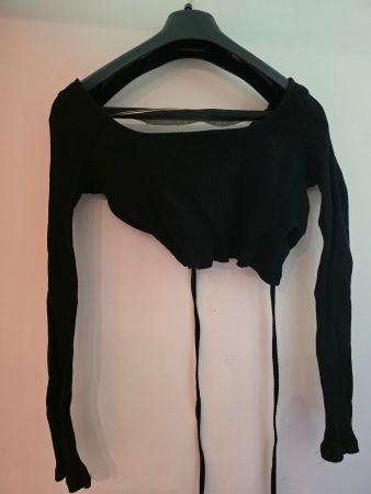 T-Shirt mit freiem Rücken&Bauchfrei
