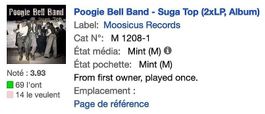 Poogie Bell Band - Suga Top (2xLP, Album)