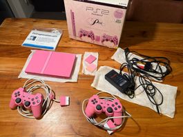 PS2 Slim Pink mit Karton