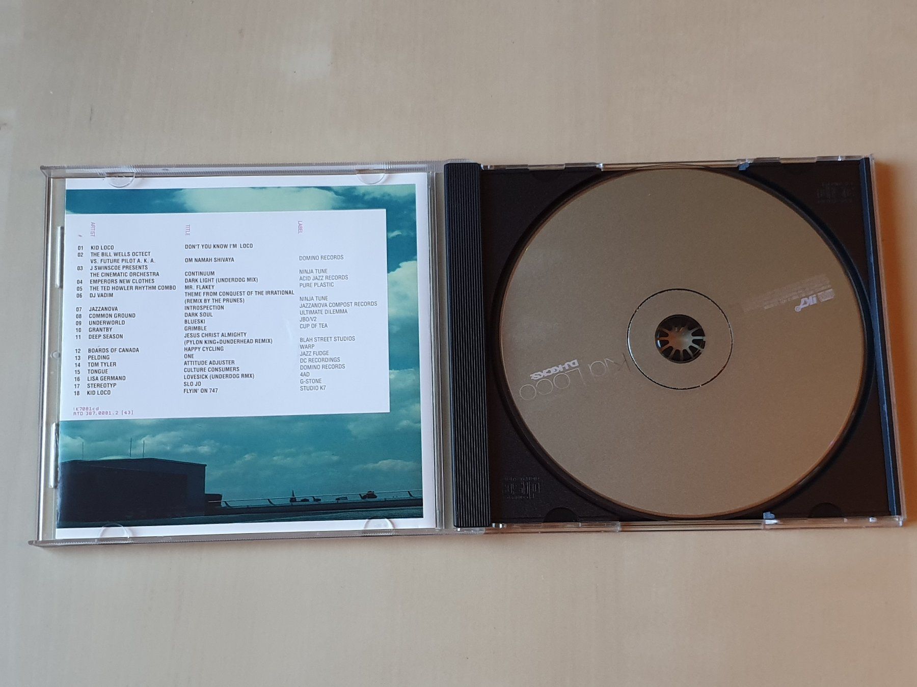 CD: Kid Loco DJ Kicks – Usato da Stansstad venduto da collectorsshop 2