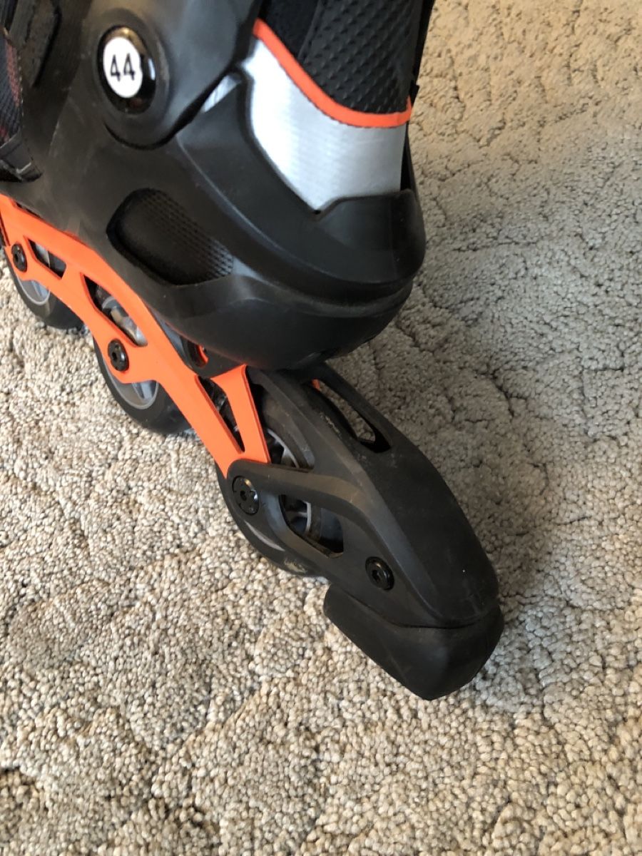 Oxelo Pattini in linea & Pattini a rotelle: Oxelo Inline Skates FIT500 Grösse 44 – Nuovo (secondo la descrizione) da Attelwil venduto da Canelle67 3
