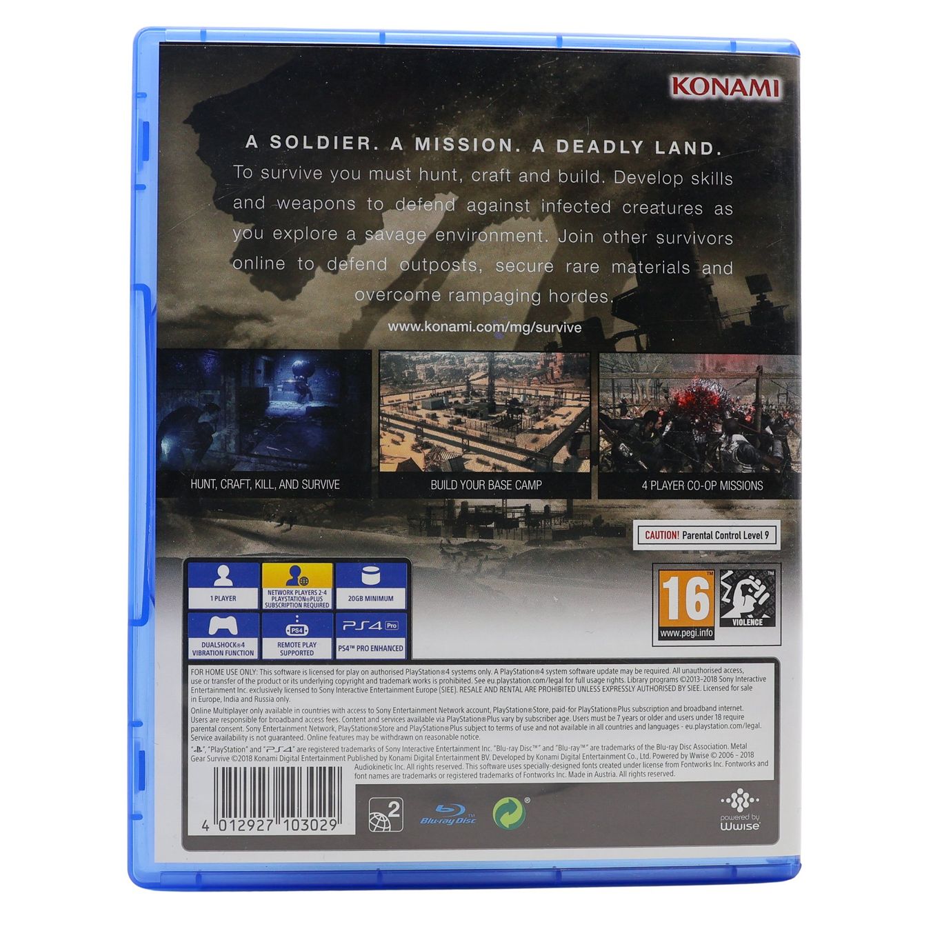 Giochi: Metal Gear Survive - PS4 – Usato da Paudex venduto da dindeboy 1