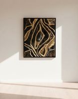 Abstrakte Kunst Galerie Bild gerahmt Epoxy Resin Art