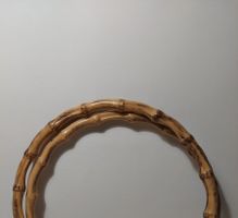 Taschengriffe 2erSet, Rund/Kreis, Kunststoff, Ø: 20,5 nature