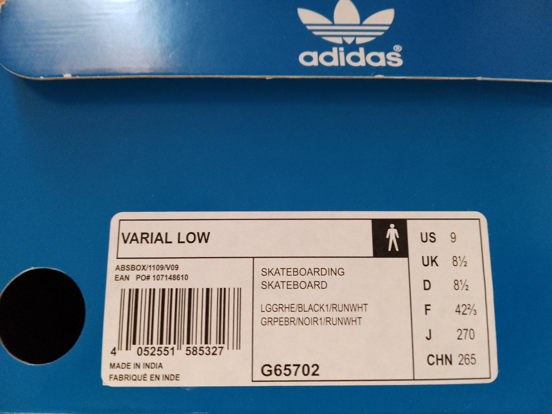 Adidas Scarpe da uomo: Baskets Adidas  - NEUF! _ Taille 42 2/3 – Nuovo e nell'imballaggio originale da Dombresson venduto da sev_bsb8 6
