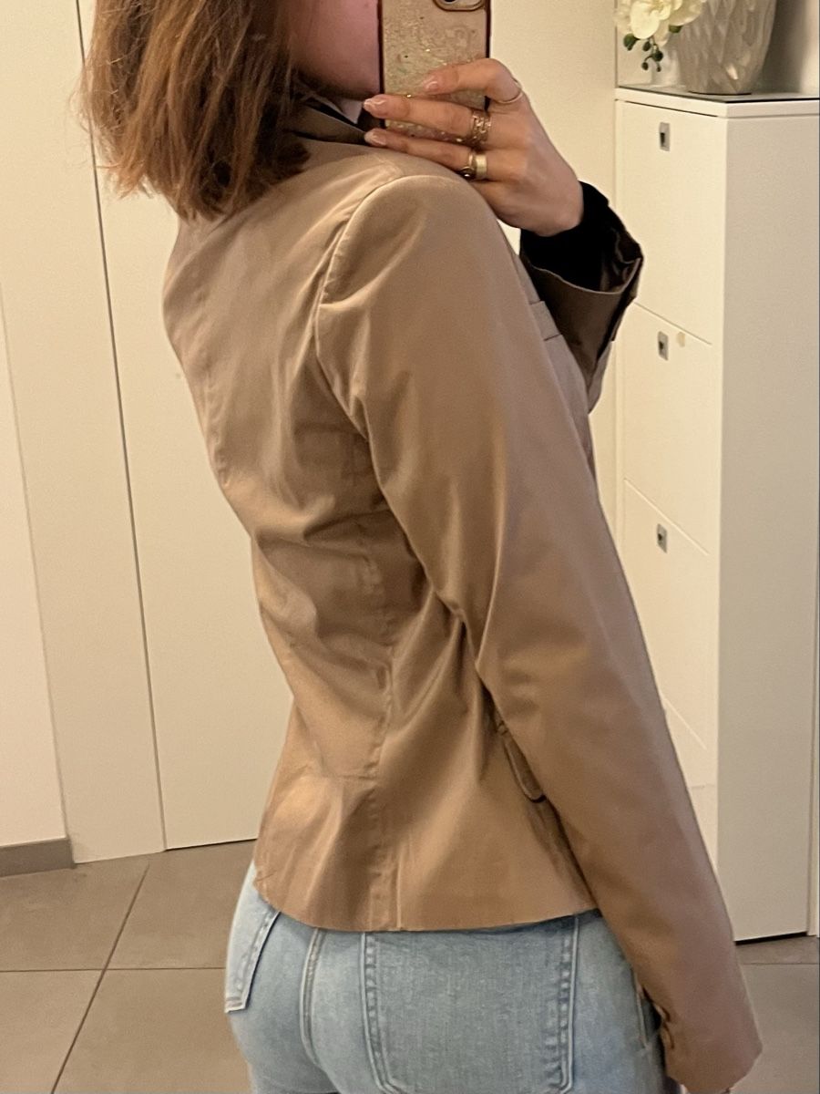 C&A Giacche: Blazer en coton beige taille S/M de C&A – Nuovo (secondo la descrizione) da Aigle venduto da sow_m7gm 4