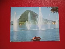 Lugano Tessin Lago Pedalo Monte S Salvatore 1976