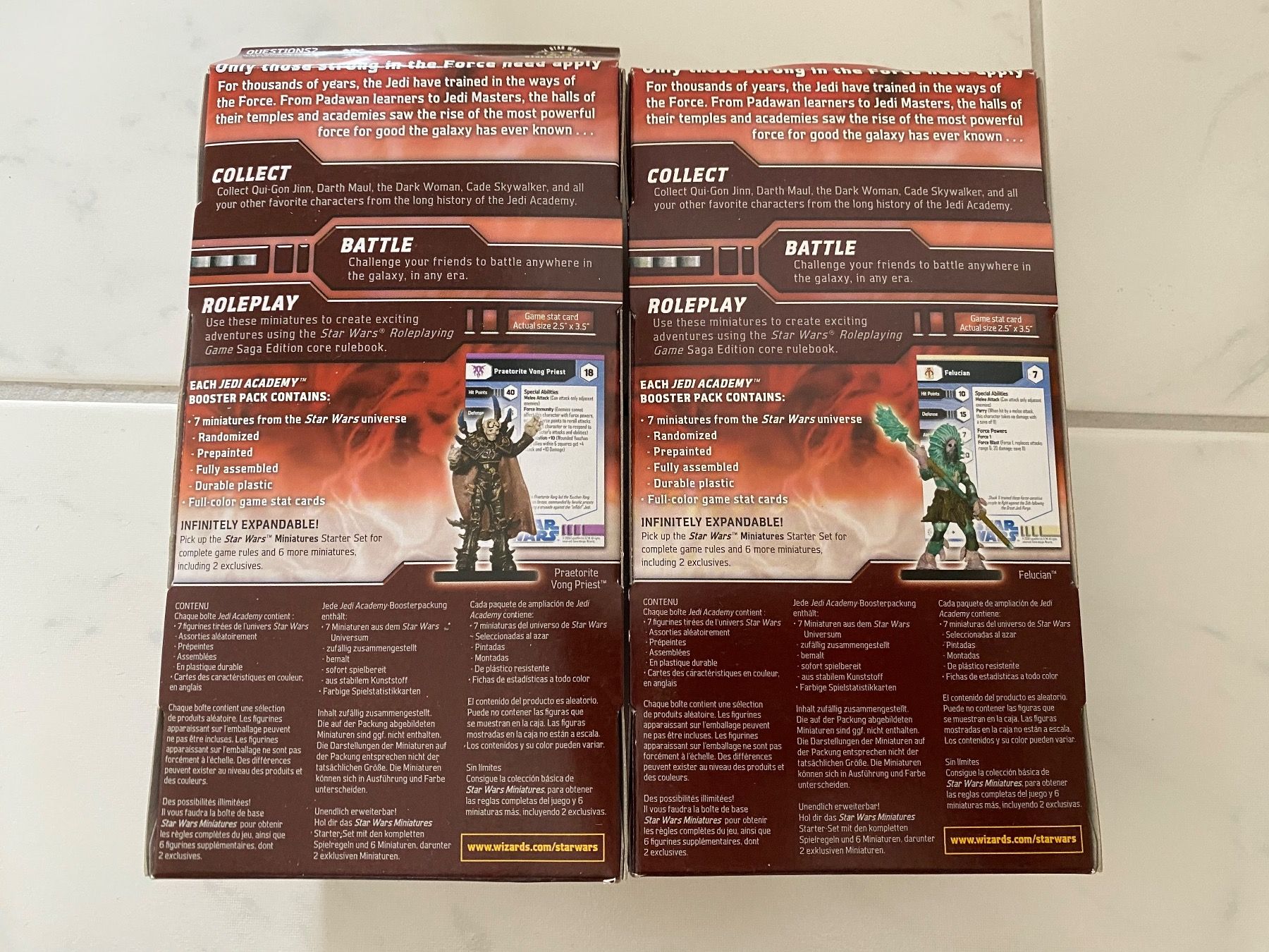 Spiele: Star Wars Jedi Academy Booster Pack - 6 Stück einzeln – Neu und originalverpackt aus Zürich von Yves_lk 2