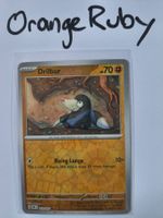 Drilbur 111/197 REVERSE HOLO Obsidian Flames OBF English