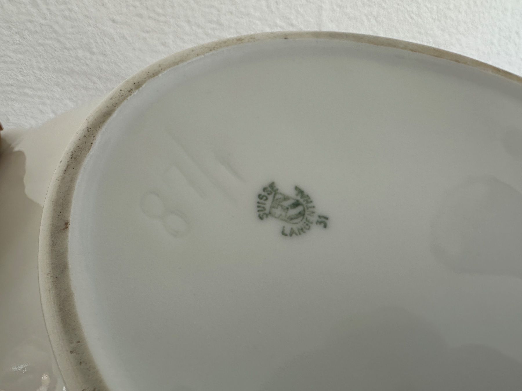 Ciotole: alte Langenthal Suppenschüssel 1931 – Usato da Zürich venduto da frauflufelberg 8